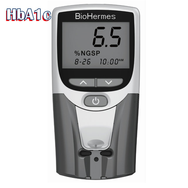 BioHermes 당화혈색소측정기 HbA1c 글리코헤모글로빈측정 A1cEZ(스트립 1박스 포함)_스트립추가