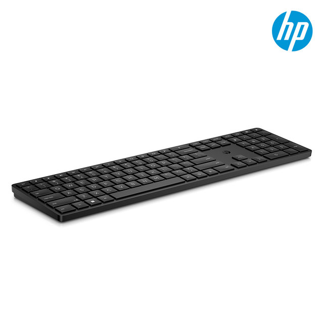 HP 450 프로그래밍 무선 키보드 4R184AA USB 동글 단축키 커스터마이징 인체공학적설계 친환경소재 긴배터리시간