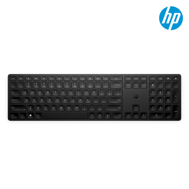 HP 450 프로그래밍 무선 키보드 4R184AA USB 동글 단축키 커스터마이징 인체공학적설계 친환경소재 긴배터리시간