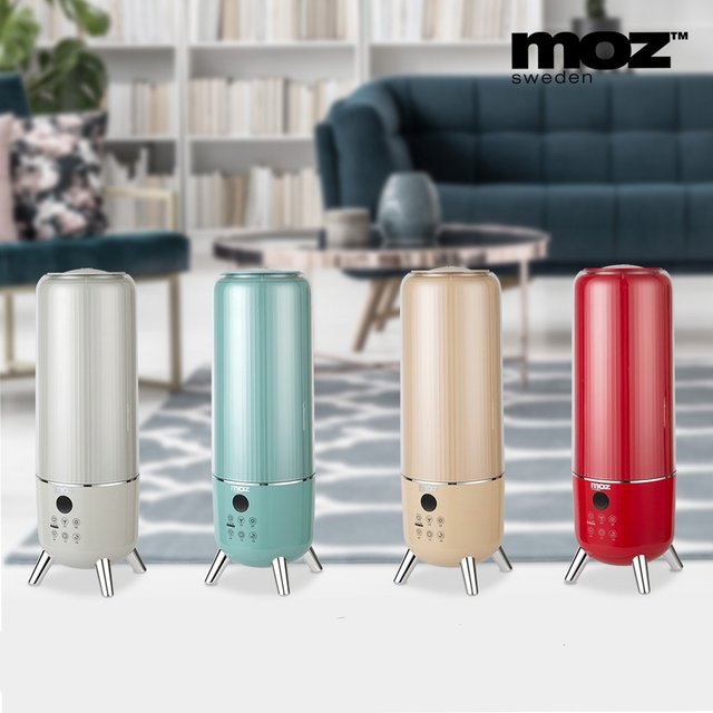 MOZ 모즈 6L 대용량 은나노 UV-LED 살균 리모컨 7단 습도 조절 가습기 DMH-720C 레드