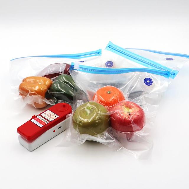 진공지퍼백 진공포장 중형(26x28cm) 1매