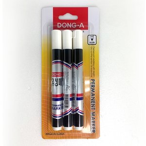 동아 슬림유성매직(흑3입)