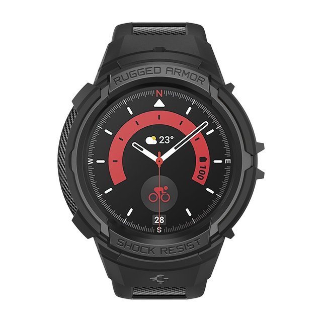 갤럭시워치5 프로 스트랩 일체형 케이스 러기드아머 프로