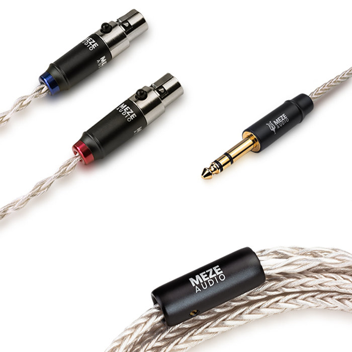 MEZE MEZE AUDIO 메제 헤드폰 케이블 EMPYREAN SILVER PLATED PCUHD Cable 6.3mm-2.5M