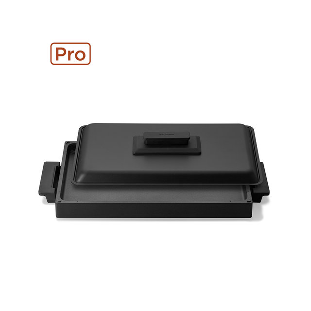 [전용가방 증정] [공식수입원]발뮤다 더 플레이트 프로+그리들&커버+타코야키플레이트 K10B-BK