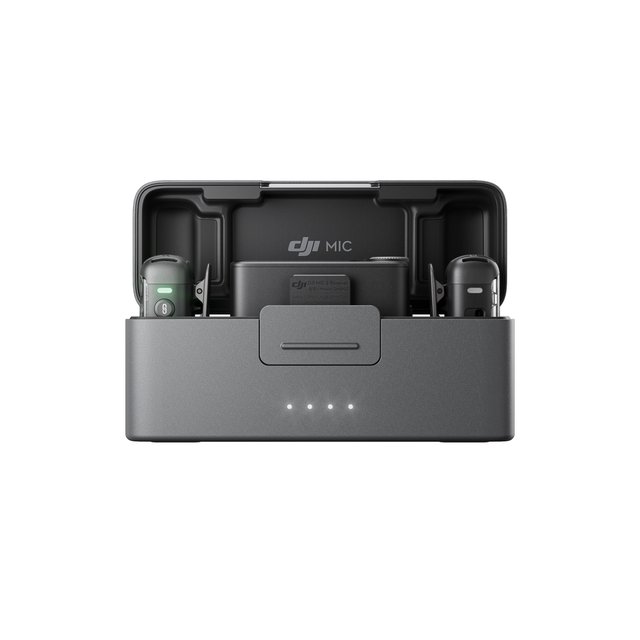 무선 마이크 2 [2TX+1RX+충전케이스][DJI MIC2 1V2][블랙]