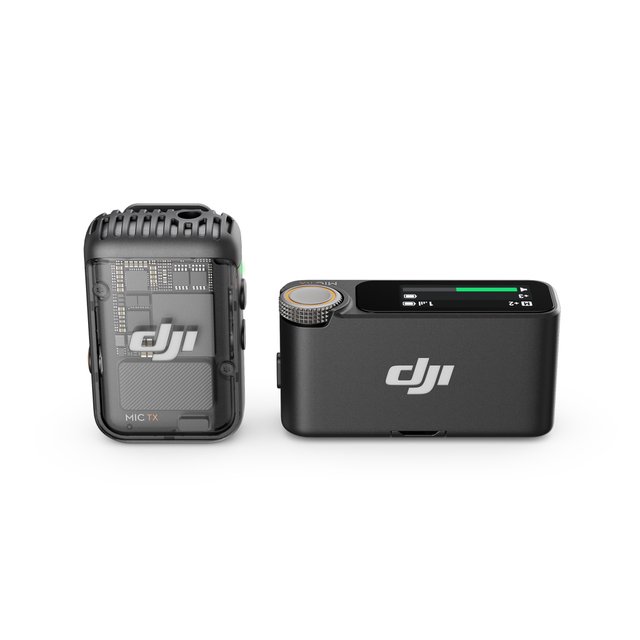 무선 마이크 2 [1TX+1RX][DJI-MIC2-1V1][블랙]