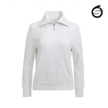 선덜랜드 여성 로고 하프넥 골프 티셔츠 - SLL2WTS184