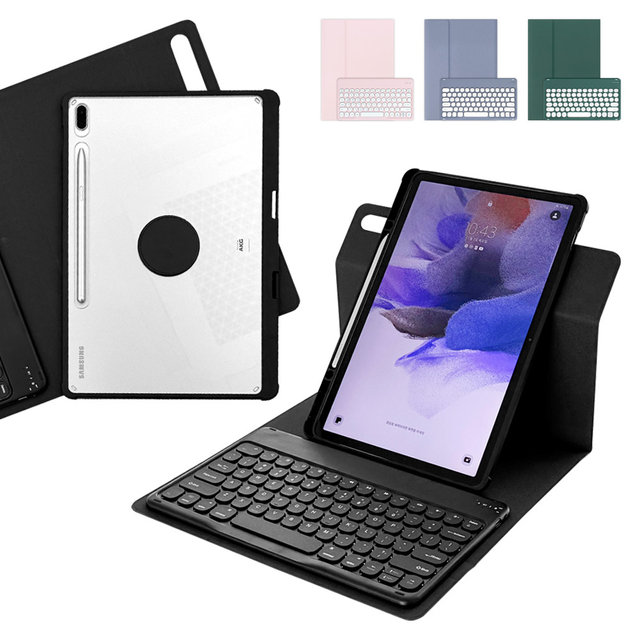 갤럭시탭S8+ S7 플러스 FE 블루투스 키보드 마그네틱 회전 케이스 TM-32