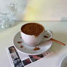 레트로 아메리카 커피잔세트(250ml) 찻잔세트 [퍼니키친]