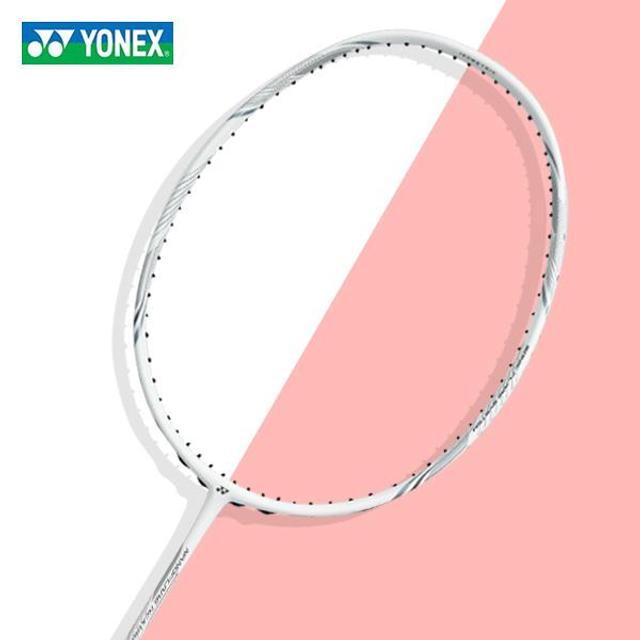 요넥스 나노플레어 넥스테이지 배드민턴라켓 4U 화이트 그레