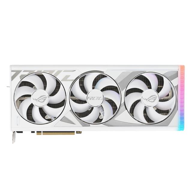 ASUS ROG STRIX 지포스 RTX 4080 SUPER O16G White GAMING OC D6X 16GB