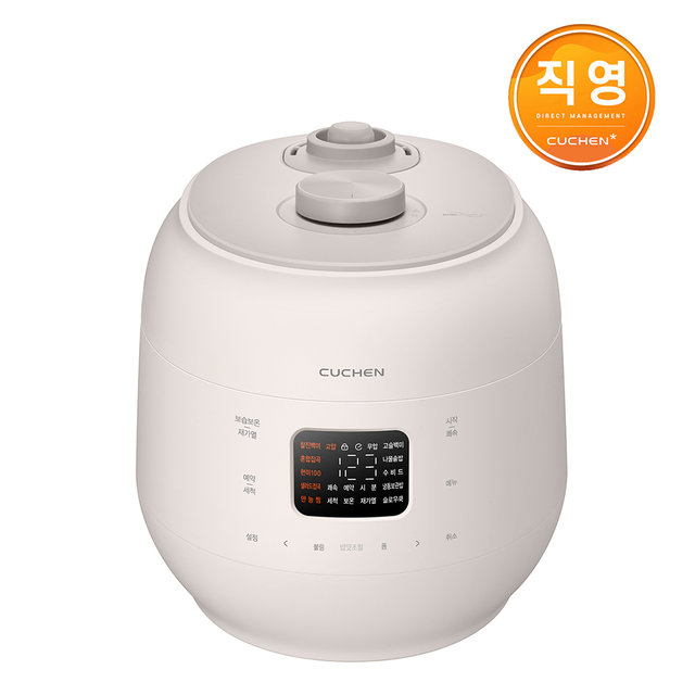 쿠첸 듀얼프레셔 10인용 전기압력밥솥 CRS-FWK1040I