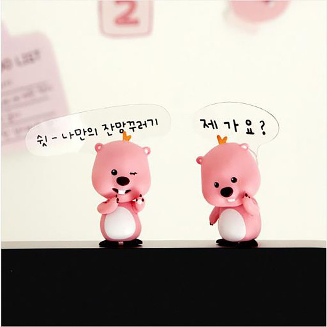 잔망루피 캐릭터 모니터 피규어 데스크테리어 [갓생루피]