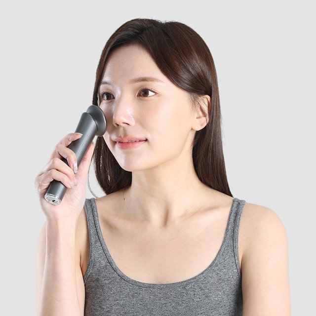 뉴보르나 갈바닉 마사지기 고주파 진동 EMS 얼굴 피부관리기