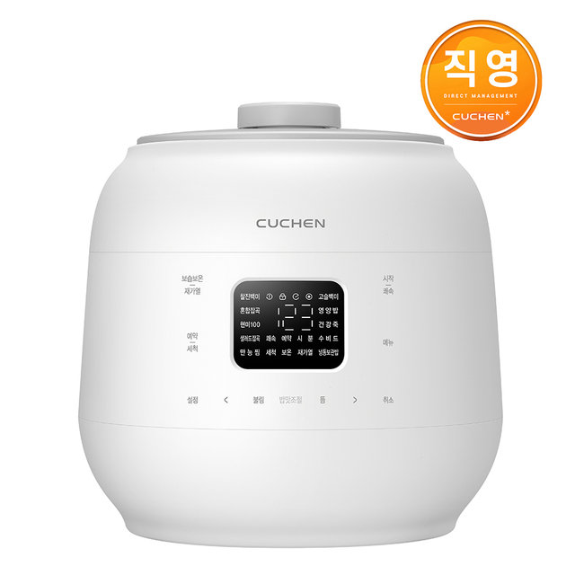 쿠첸 더 핏 10인용 전기압력밥솥 CRS-FWK1041W