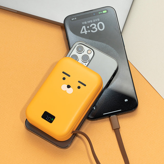 카카오프렌즈 케이블형 맥세이프 보조배터리 20,000mAh