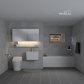 대림 바스&키친 디럭스그레이 LED 와이드플랩장 거실욕실 리모델링(2024년형)