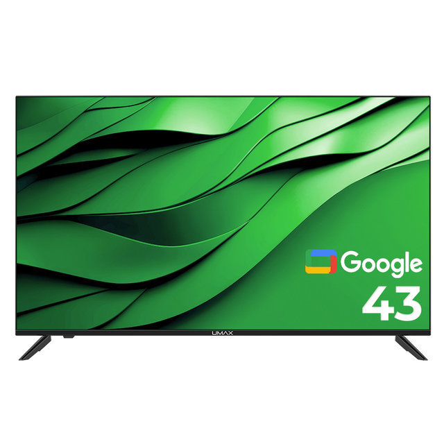 유맥스 무결점보증 Ai43G 109cm(43인치) UHD 4K 구글 안드로이드 스마트 TV -중소기업TV 소형TV 벽걸이 겸용