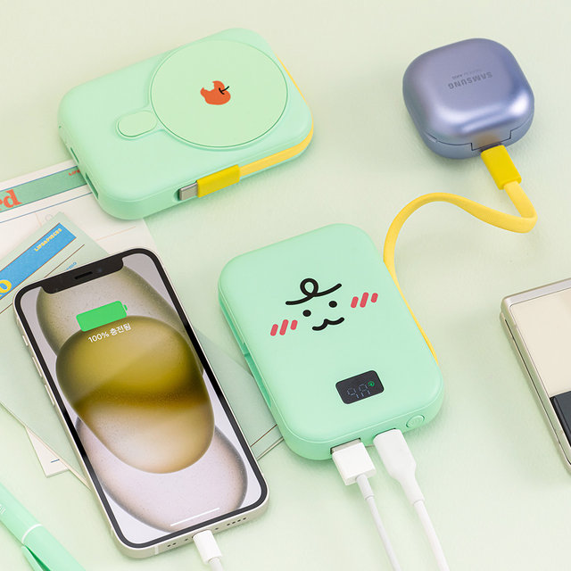 [정상가49,000]죠르디 케이블형 맥세이프 보조배터리 10,000mAh