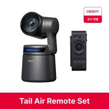 [국내정품][정가:814,000원] OBSBOT Tail Air 옵스봇 유튜브 AI 4K PTZ 카메라 리모컨 세트