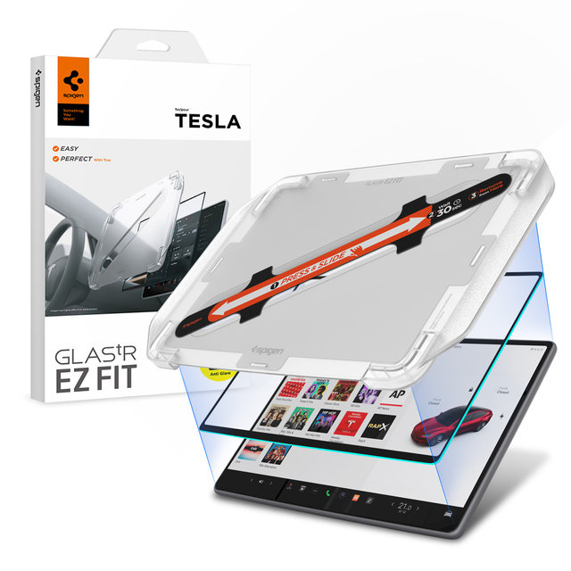 테슬라 모델3 2024 하이랜드 앞좌석 스크린용 보호필름 강화유리 글라스tR AG