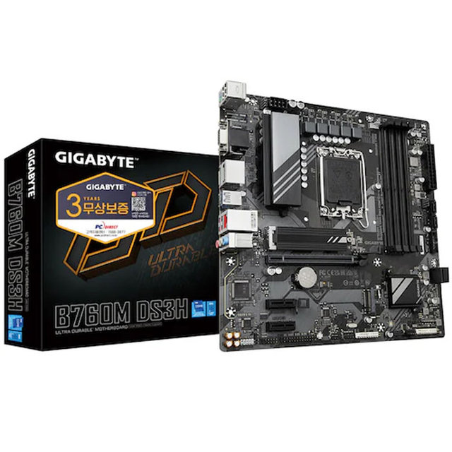 GIGABYTE B760M DS3H 피씨디렉트./