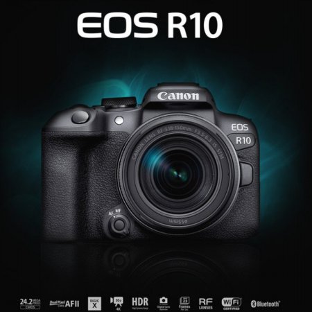 [정품]canon EOS-R10 미러리스 카메라 바디&렌즈KIT[본체+ 18-150mm]