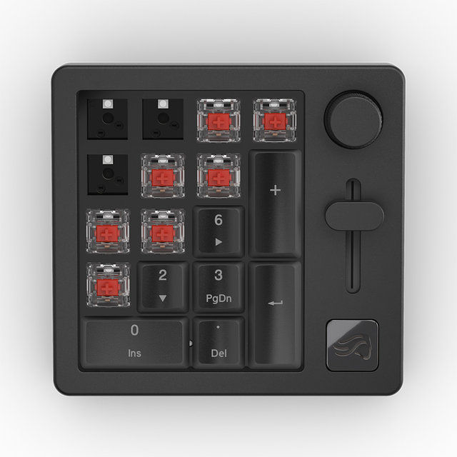 [GLORIUS] GMMK NUMPAD 유무선 (블랙) 블루투스 넘버 숫자 키패드