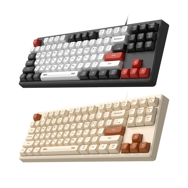 MK87 저소음 텐키리스 멤브레인 키보드
