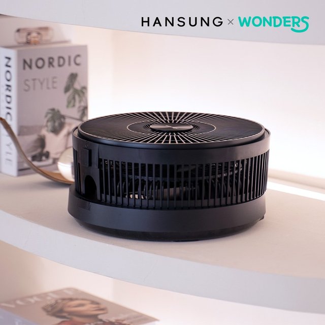 (최종 4.9만)원더스리빙 원더스 브리즈킹 WF90 접이식 폴딩 무선선풍기 탁상용/캠핑용