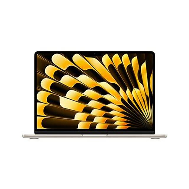 맥북에어 13 M3, 8코어 CPU, 10코어 GPU, 8GB RAM, 512GB SSD - 스타라이트 [MRXU3KH/A]