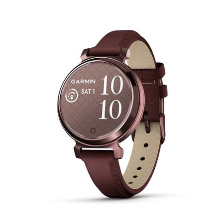 [국내정품] 릴리2 클래식 웰니스 스마트워치 다크브론즈/멀버리 레더 GARMIN LILY