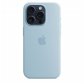 MacSafe형 아이폰15 프로 실리콘케이스 라이트 블루