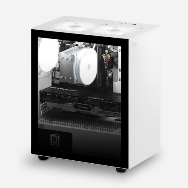 인테그 프로 4546T 게이밍 컴퓨터 윈도우11 NVMe 1TB+ 32GB RAM 공랭 쿨러