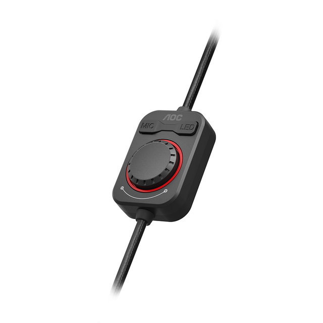 알파스캔 AOC GH300 7.1채널 RGB 게이밍 헤드셋