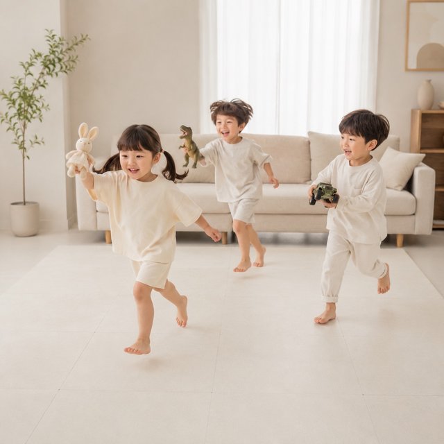 아기 거실 층간소음 방지 퍼즐 매트 (시공비 포함) I 아래 조견표에 맞춰 구매수량 입력해주세요.