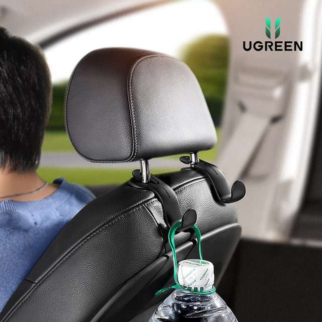 유그린 차량용 헤드레스트 탈부착 후크 걸이