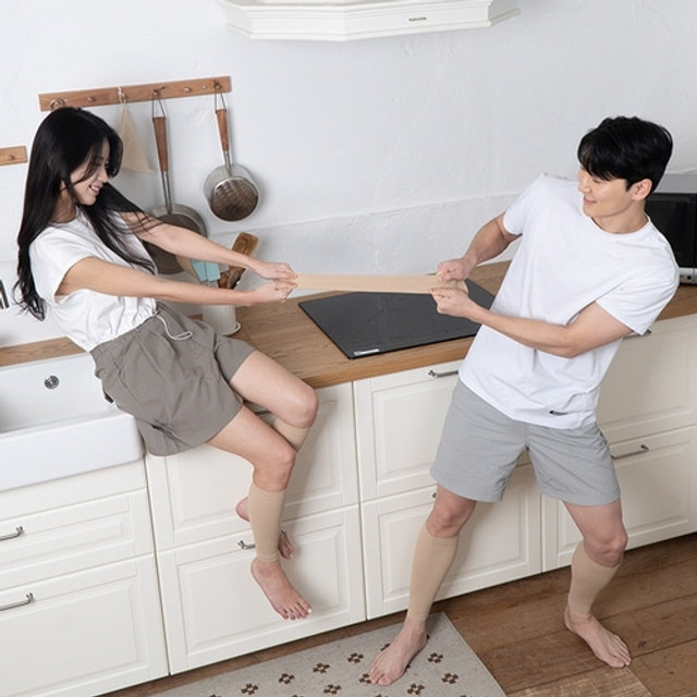 온카프 의료용 압박스타킹 종아리아대형 압박밴드 다리붓기