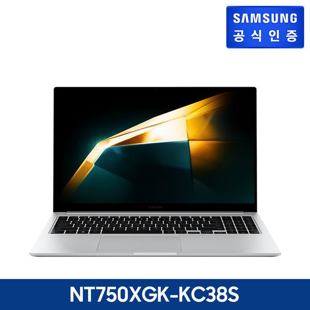 갤럭시 북4 노트북 NT750XGK-KC38S (Core3 100U 8GB 256GB 39.6cm FHD LED Anti-Glare Win11 실버)