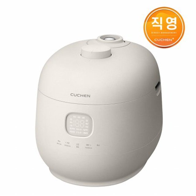 [박스개봉 - 변심반품] 쿠첸 Brain 듀얼프레셔 6인용 IH전기압력밥솥 CRH-TWK0640W 화이트