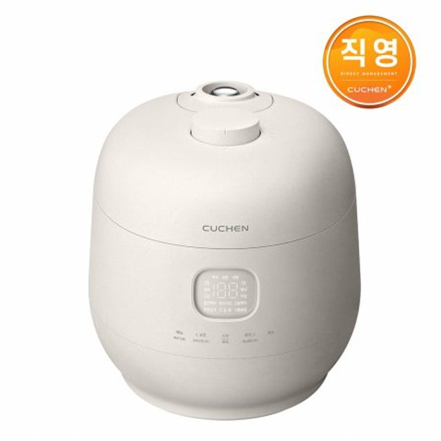 [박스개봉 - 변심반품] 쿠첸 Brain 듀얼프레셔 6인용 IH전기압력밥솥 CRH-TWK0640W 화이트