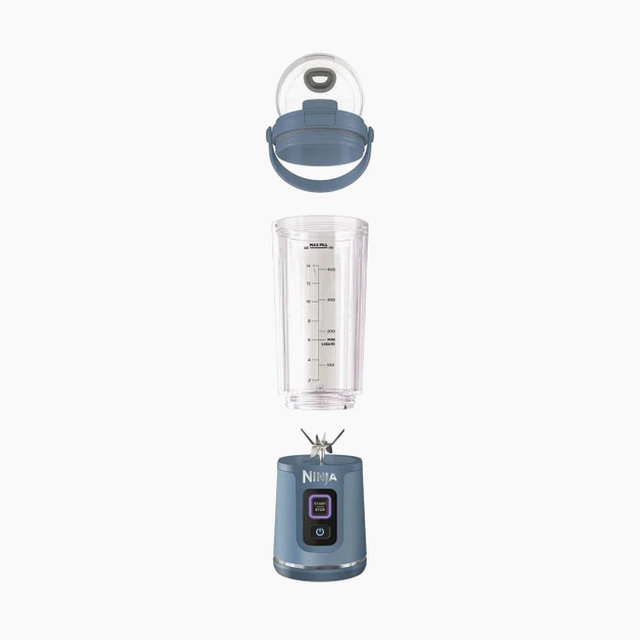 닌자 무선 블라스트 포터블 블렌더 BC151KR_NV[데님블루/6중칼날/음용뚜껑/칼날커버&컵커버]