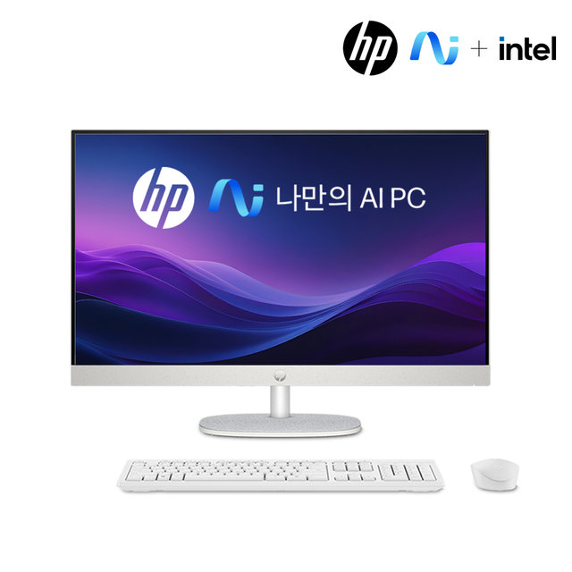 HP 울트라 27-cr1001kr 14세대 인텔 코어 5-125U/8GB/512GB/윈11/AI 올인원 일체형 PC 컴퓨터 본체