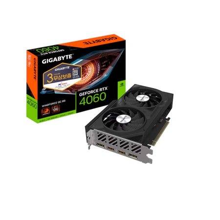 GIGABYTE 지포스 RTX 4060 WINDFORCE OC D6 8GB 피씨디렉트