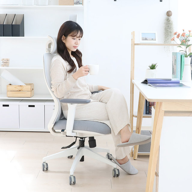 린백 사무용 사무실 컴퓨터 책상 학생 공부 허리 편한 메쉬 의자 LB850HW