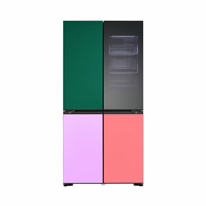 [중고] 상급 / 가야점 LG 오브제 4도어 냉장고 M874GNN3A1.AKOR