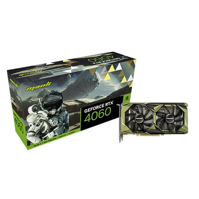 MANLI 지포스 RTX 4060 Rush D6 8GB 그래픽카드 대원CTS