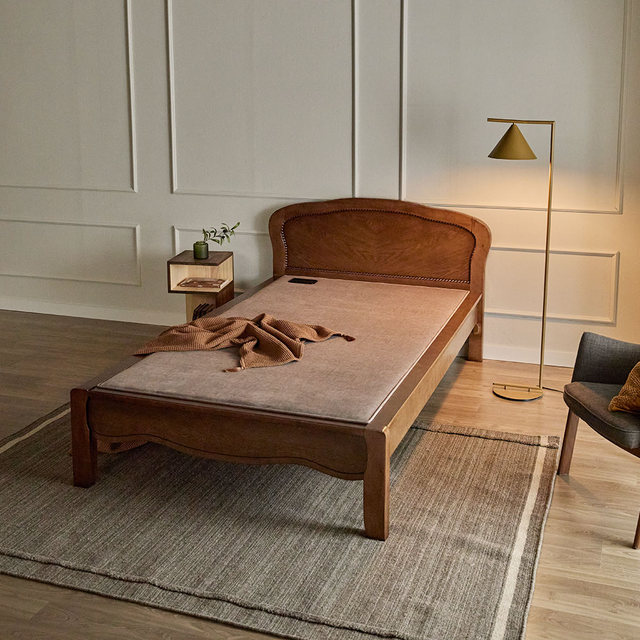 [비밀특가] 오도 원목 황토볼 온열 보료 평상형 흙침대 SS