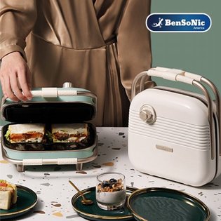 [상급 / 미아사거리점] 벤소닉 샌드위치메이커(3in1.에메랄드) HY-6602G
